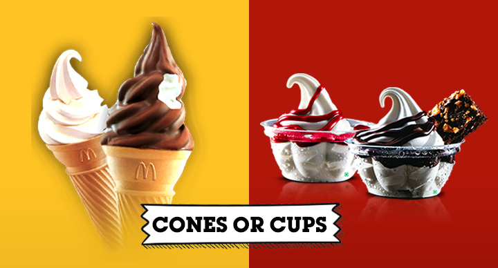 Sundae cone mcd