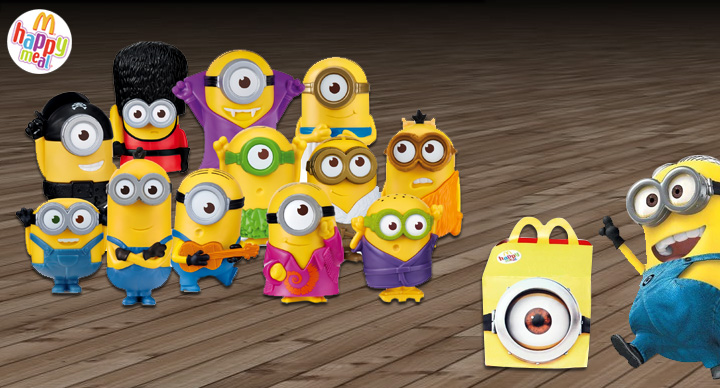 minions mcdonalds 2013