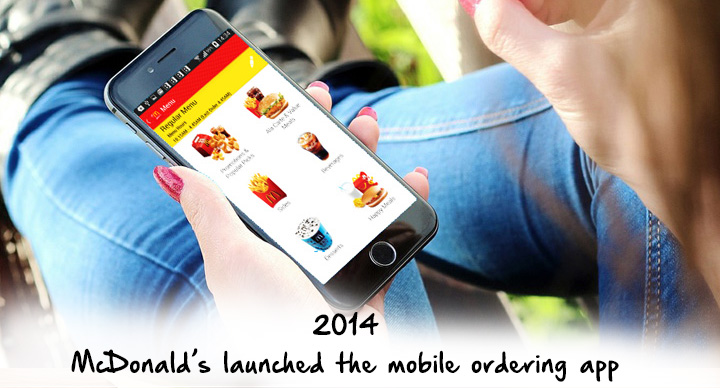 McDonald's mobile ordering app