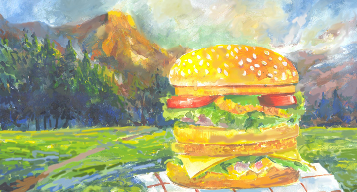 burger art1_mcdonalds