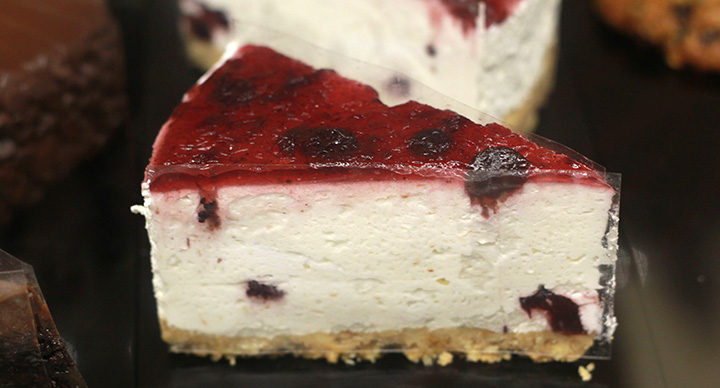 Blueberry Cheesecake at McCafe