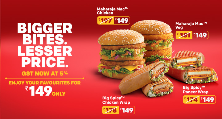 Now Enjoy Your Favourite Products At McDonald's At a Lesser Price! - McDonald's India | McDonald's Blog