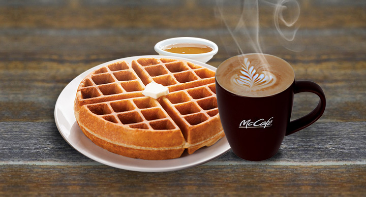 Waffles at McDonald's