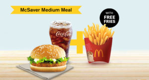 Free Fries at McDonald's