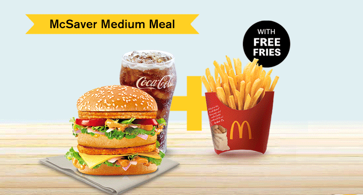 McSaver with free fries