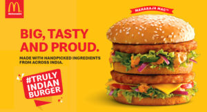 McDonald's Indian Burger