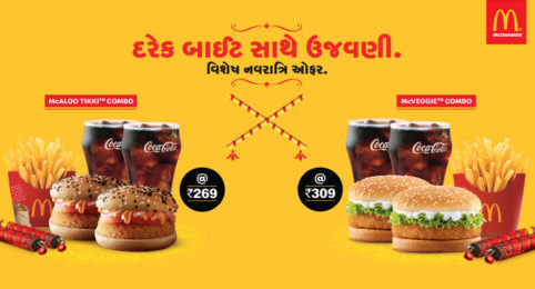 McDonald's India offers dandiya sticks for Navratri