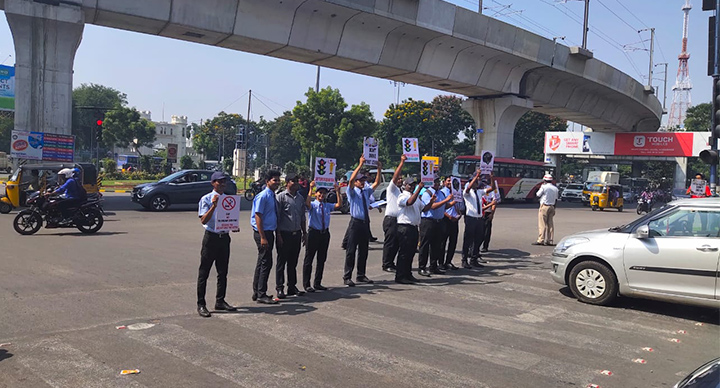 Traffic Awareness at Hyderabad