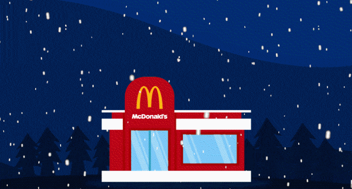 McDonald's wishes you a Merry Christmas