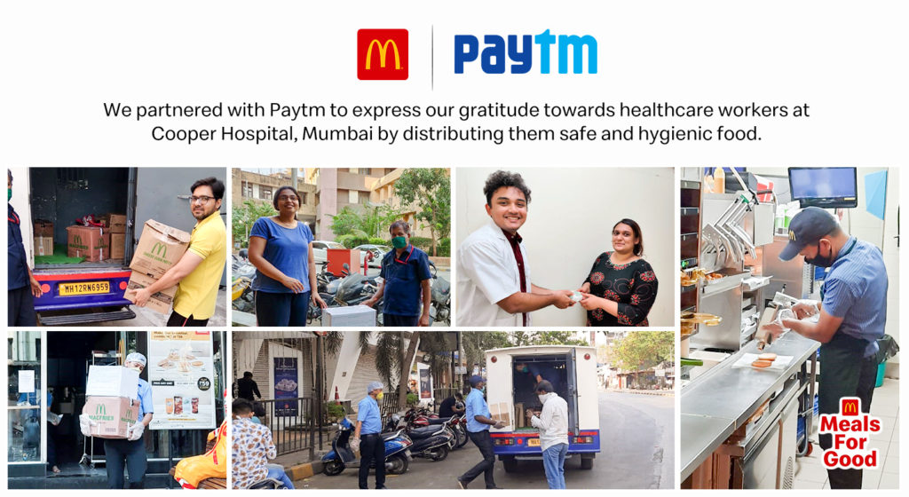 McDonald's and Paytm