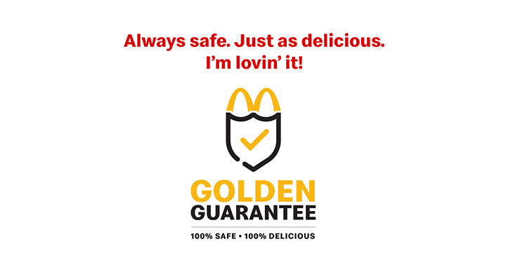 McDonalds Golden Guarantee