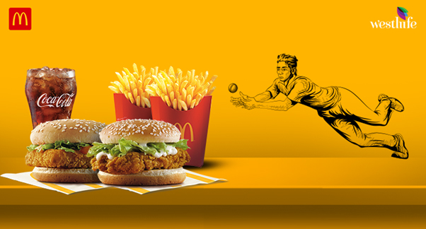 Mcdonald's match day McSpciy Combos with fries