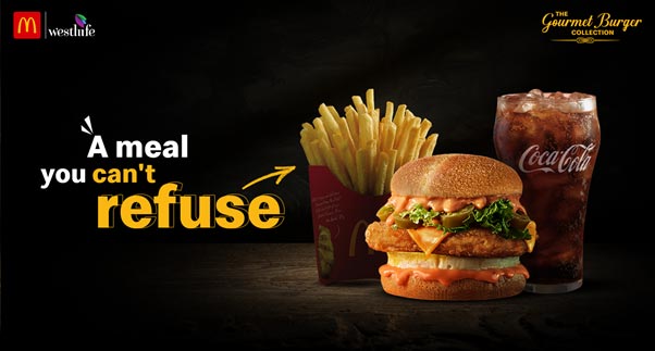 Indulge in the Chef’s Special Gourmet Burger Meals at ₹320, now!