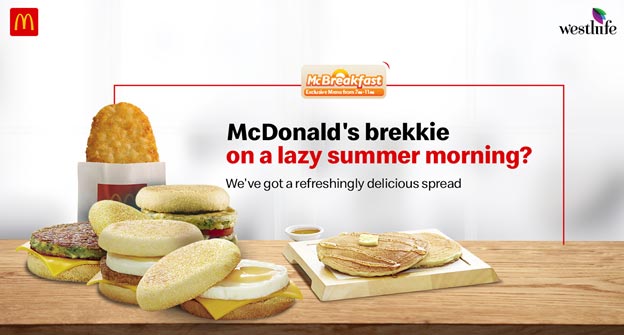 McDonalds's Breakfast Menu