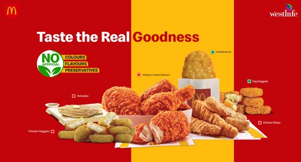 McDonalds Preservatives Free Food