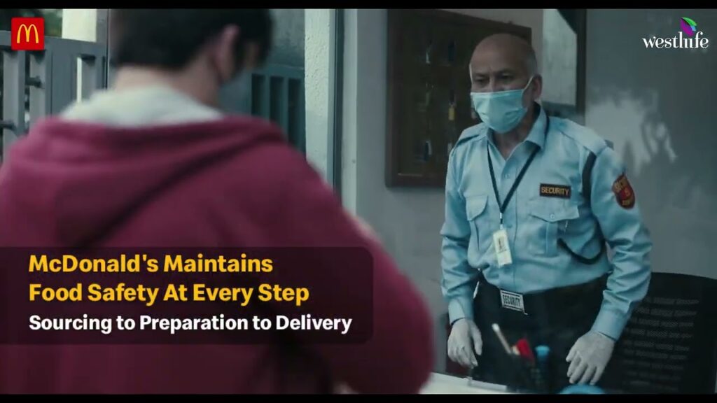 McDonald’s Golden Guarantee Promise Commitment to Safety at all Times! McDonald's India
