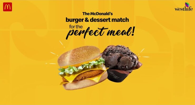 Start with a burger: End with a McDonald’s dessert
