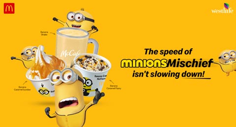 Minions are still up to mischief at McDonald’s!