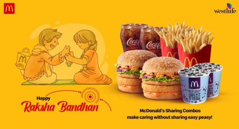 Share love & joy on Raksha Bandhan, not your fave McDonald’s item!