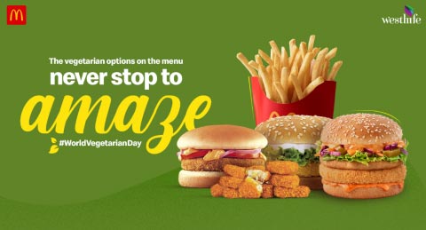 Mcdonald's veggie outlet menu