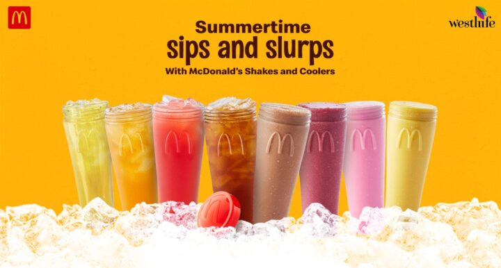 Sip on McDonald’s Shakes and Coolers this season