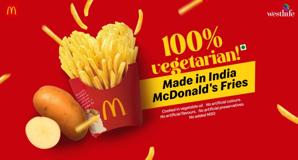 Truth is, the McDonald’s Fries you love are all vegetarian McDonald's