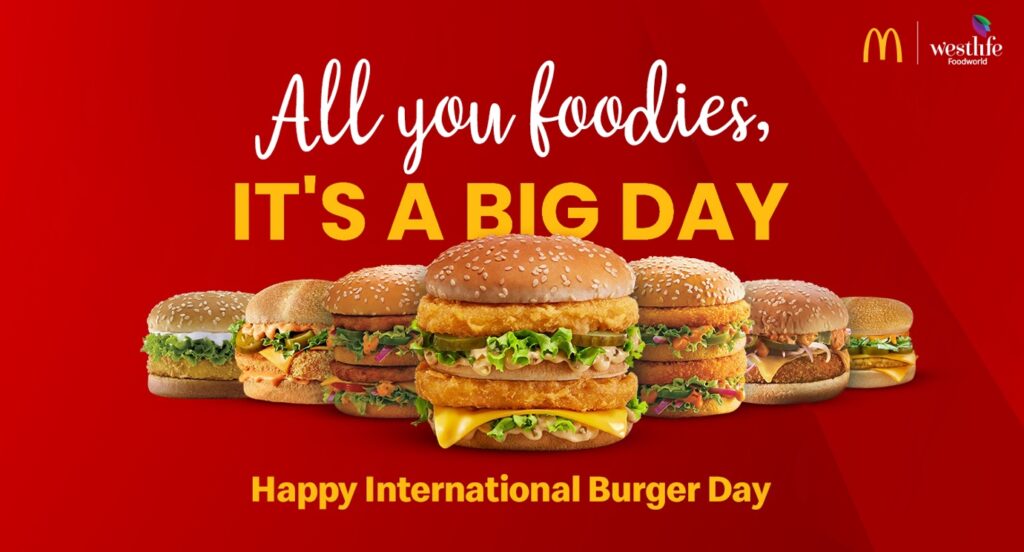 Burger fans! Ready to celebrate International Burger Day? McDonald's