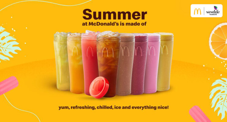 Time to chill at McCafé ® with cold drinks for summer