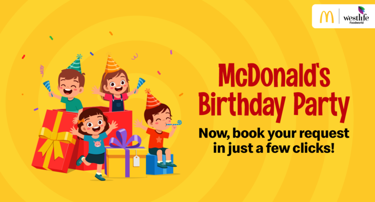 Birthday planning made easier with the new McDonald’s Birthday Party Portal