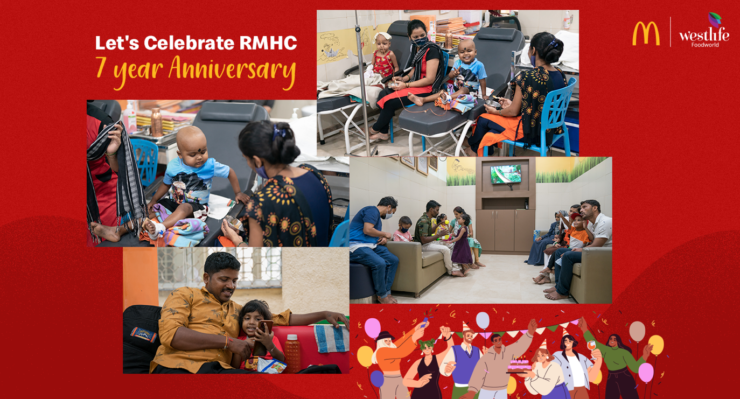 Experience the joy of sharing with Ronald McDonald House Charities Foundation India (RMHC) on its 7th Anniversary