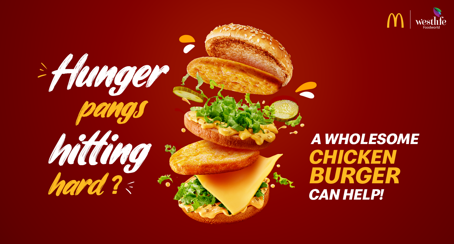 Craving a hearty chicken burger? This way please! - McDonald's India ...